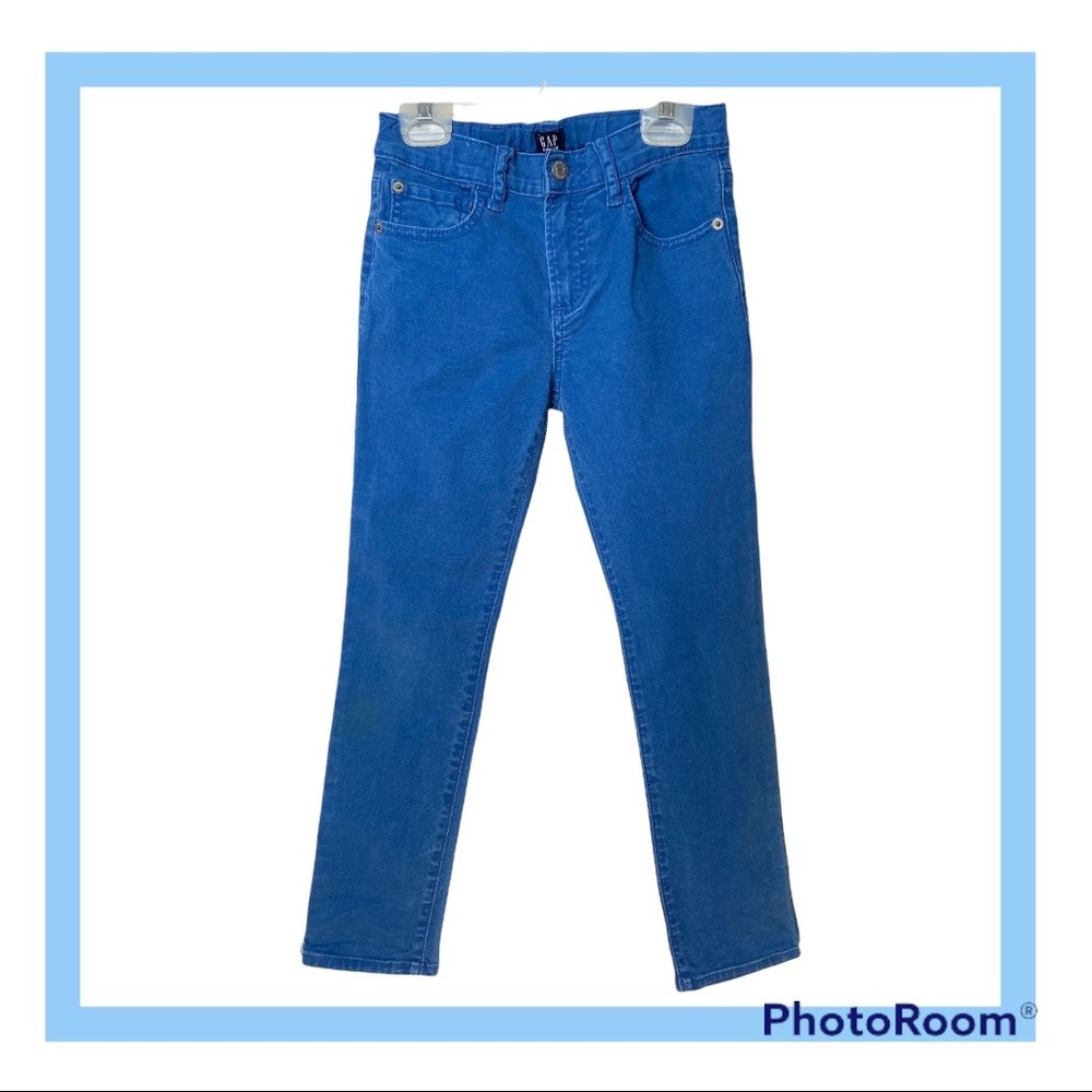 Gap Jeans Kids Boys Medium 8 Regular Blue Denim Skinny Stretch Slim Fit Comfy